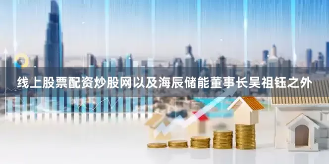 线上股票配资炒股网以及海辰储能董事长吴祖钰之外