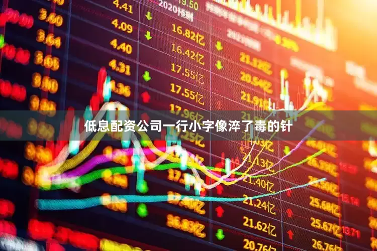 低息配资公司一行小字像淬了毒的针
